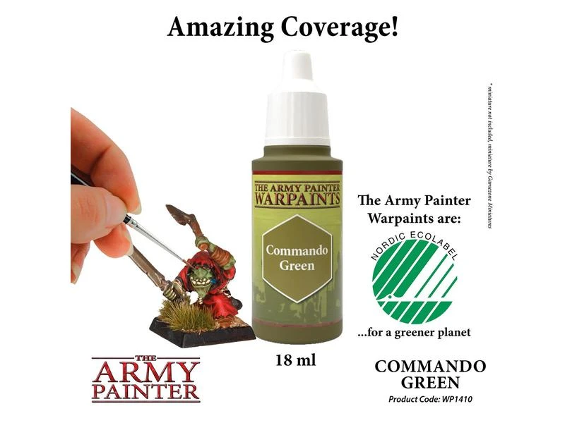 The Army Painter Farbe Warpaints: Commando Green 18 ml 4 The Army Painter Farbe Warpaints: Commando Green 18 ml – Bild 2