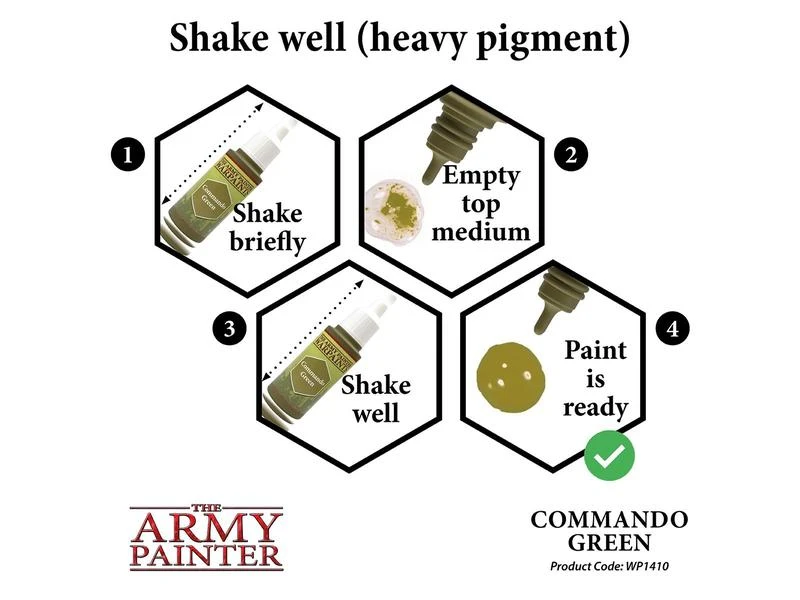 The Army Painter Farbe Warpaints: Commando Green 18 ml 6 The Army Painter Farbe Warpaints: Commando Green 18 ml – Bild 4