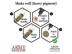 The Army Painter Farbe Warpaints: Crypt Wraith 18 ml -Pen and Paper Verkäufe 223047923 xxl