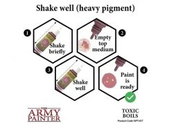 The Army Painter Farbe Warpaints: Toxic Boils 18 ml -Pen and Paper Verkäufe 223047973 xxl