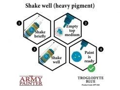 The Army Painter Farbe Warpaints: Troglodyte Blue 18 ml -Pen and Paper Verkäufe 223047991 xxl