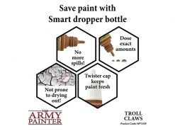 The Army Painter Farbe Warpaints: Troll Claws 18 ml -Pen and Paper Verkäufe 223048004 xxl