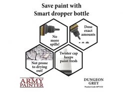 The Army Painter Farbe Warpaints: Dungeon Grey 18 ml -Pen and Paper Verkäufe 223048014 xxl