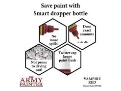 The Army Painter Farbe Warpaints: Vampire Red 18 ml -Pen and Paper Verkäufe 223048023 xxl