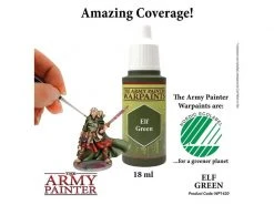 The Army Painter Farbe Warpaints: Elf Green 18 ml -Pen and Paper Verkäufe 223048046 xxl