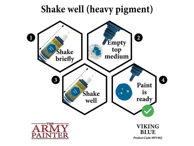 The Army Painter Farbe Warpaints: Viking Blue 18 ml 6 The Army Painter Farbe Warpaints: Viking Blue 18 ml – Bild 4