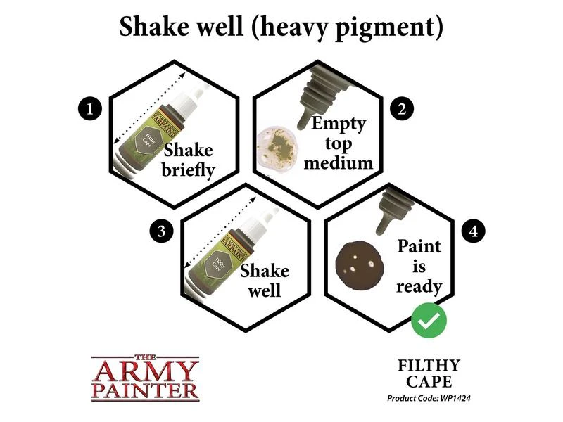 The Army Painter Farbe Warpaints: Filthy Cape 18 ml 6 The Army Painter Farbe Warpaints: Filthy Cape 18 ml – Bild 4