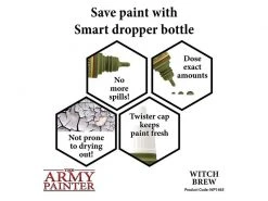 The Army Painter Farbe Warpaints: Witch Brew 18 ml -Pen and Paper Verkäufe 223048124 xxl