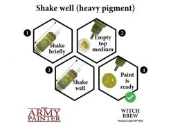 The Army Painter Farbe Warpaints: Witch Brew 18 ml -Pen and Paper Verkäufe 223048130 xxl