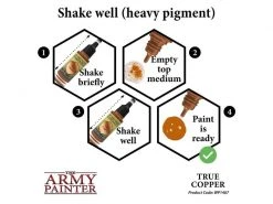 The Army Painter Metallic-Farbe Warpaints Metallics: True Copper 18 ml -Pen and Paper Verkäufe 223048171 xxl