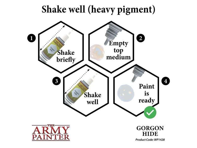 The Army Painter Farbe Warpaints: Gorgon Hide 18 ml 6 The Army Painter Farbe Warpaints: Gorgon Hide 18 ml – Bild 4