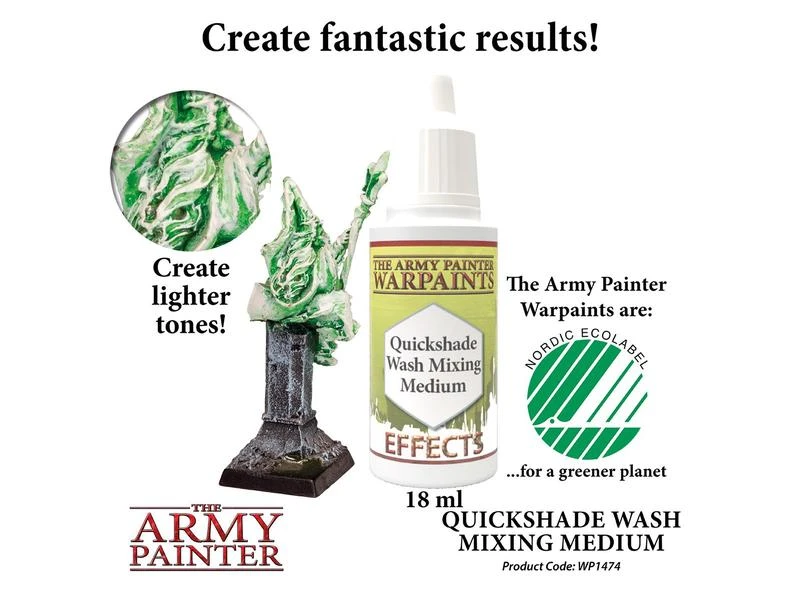 The Army Painter Wash Warpaints Effects: Mixing Medium 18 ml 4 The Army Painter Wash Warpaints Effects: Mixing Medium 18 ml – Bild 2