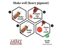 The Army Painter Farbe Warpaints: Mars Red 18 ml -Pen and Paper Verkäufe 223048322 xxl