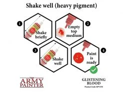 The Army Painter Farbe Warpaints: Glistening Blood 18 ml -Pen and Paper Verkäufe 223048353 xxl