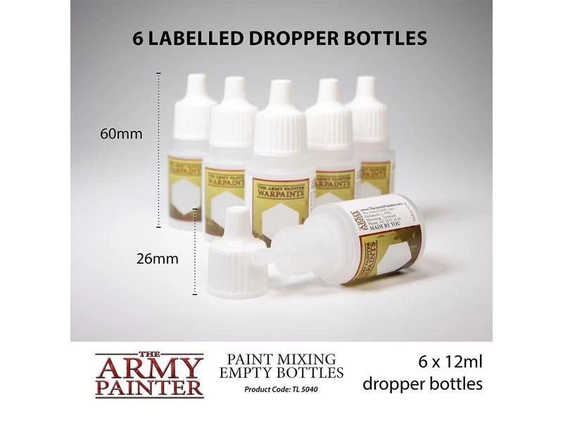 The Army Painter Zubehör Paint Mixing: Empty Bottles 12 ml 4 The Army Painter Zubehör Paint Mixing: Empty Bottles 12 ml – Bild 2