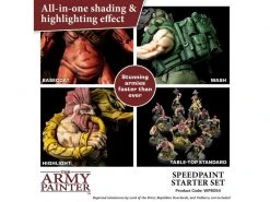 The Army Painter Farbenset Speedpaint: Starter Set 10 x 18 ml -Pen and Paper Verkäufe 223050309 xxl