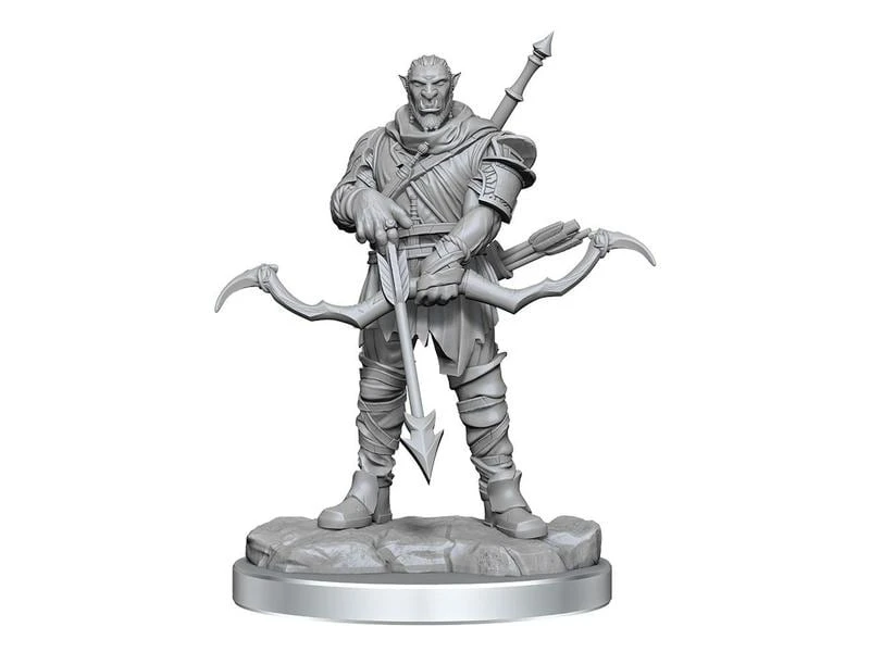 WizKids Miniaturen-Set D&D Orc Ranger Male 2 Stk. 5 WizKids Miniaturen-Set D&D Orc Ranger Male 2 Stk. – Bild 3