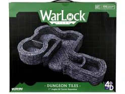 WizKids Gelände WarLock Tiles Dungeon Angles & Curves