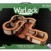WizKids Gelände WarLock Tiles Town, Village Angles, Curves