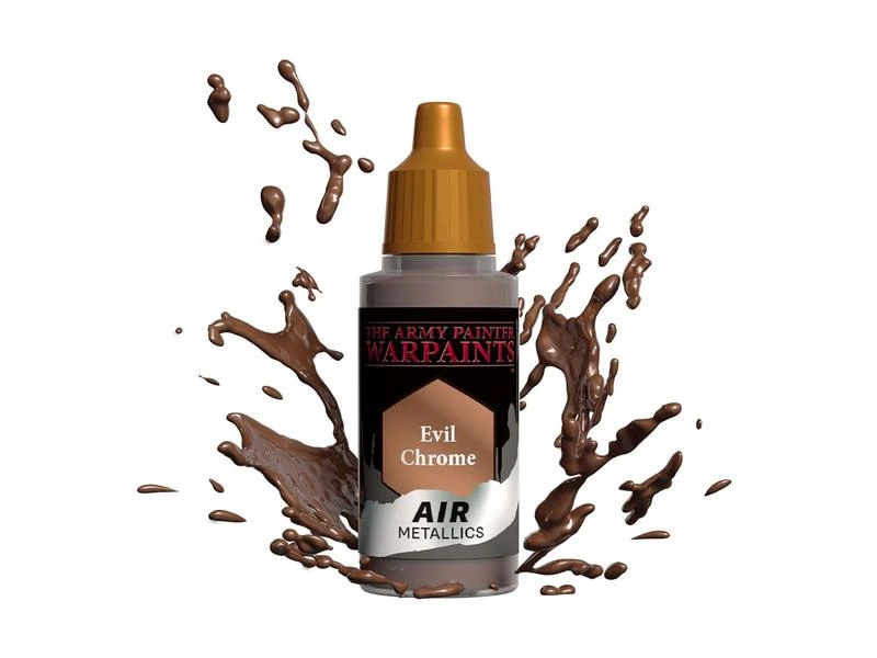 The Army Painter Airbrush-Farbe Warpaints Air Metallics: Evil Chrome 18 ml 3 The Army Painter Airbrush-Farbe Warpaints Air Metallics: Evil Chrome 18 ml