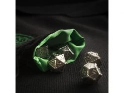 Q Workshop Würfelbeutel Forest Black & green Velour Dice Bag -Pen and Paper Verkäufe 224103737 xxl