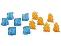 WizKids Zubehör D&D Icons: Wall of Fire & Wall of Ice