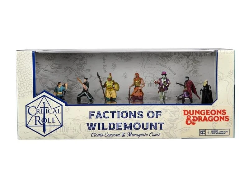 WizKids Miniaturen-Set D&D Clovis Concord & Menagerie Set 8 Stk. 3 WizKids Miniaturen-Set D&D Clovis Concord & Menagerie Set 8 Stk.
