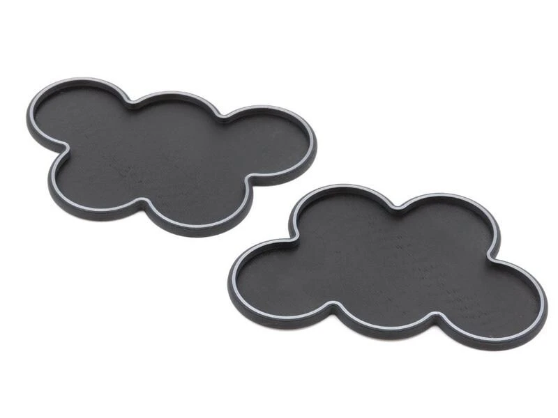 Tabletop Art Movement Tray Rounded Edge 32 mm 5 s Cloud – Silber 2 Stk. 3 Tabletop Art Movement Tray Rounded Edge 32 mm 5 s Cloud – Silber 2 Stk.