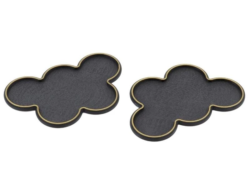 Tabletop Art Movement Tray Rounded Edge 32 mm 5 s Cloud – Gold 2 Stk. 3 Tabletop Art Movement Tray Rounded Edge 32 mm 5 s Cloud – Gold 2 Stk.