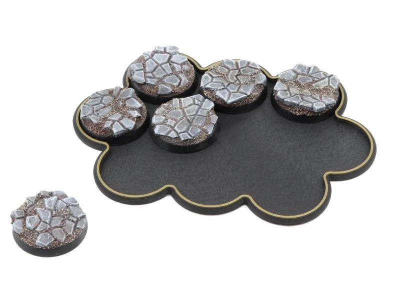 Tabletop Art Movement Tray Rounded Edge 32 mm 10 s Cloud – Gold 4 Tabletop Art Movement Tray Rounded Edge 32 mm 10 s Cloud – Gold – Bild 2