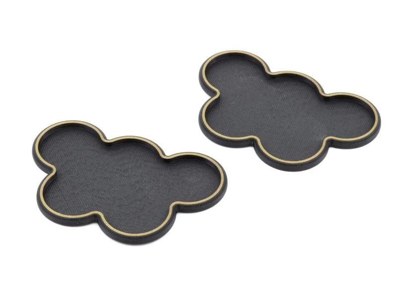 Tabletop Art Movement Tray Rounded Edge 25 mm 5 s Cloud – Gold 2 Stk. 3 Tabletop Art Movement Tray Rounded Edge 25 mm 5 s Cloud – Gold 2 Stk.