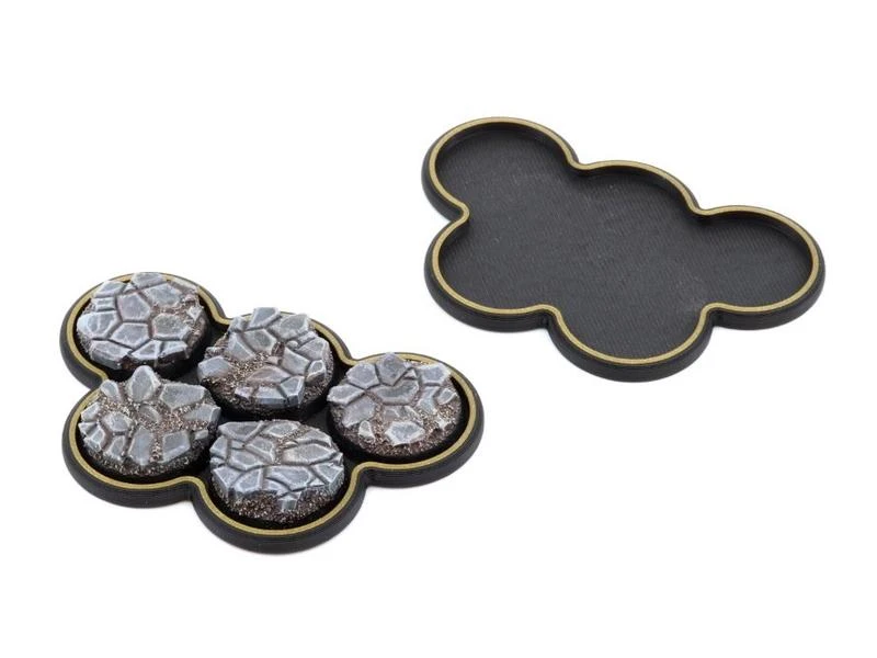 Tabletop Art Movement Tray Rounded Edge 25 mm 5 s Cloud – Gold 2 Stk. 4 Tabletop Art Movement Tray Rounded Edge 25 mm 5 s Cloud – Gold 2 Stk. – Bild 2