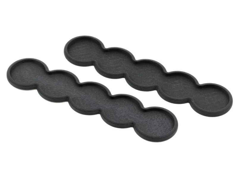 Tabletop Art Movement Tray Rounded Edge 25 mm 5 s Bar – Schwarz 2 Stk. 3 Tabletop Art Movement Tray Rounded Edge 25 mm 5 s Bar – Schwarz 2 Stk.