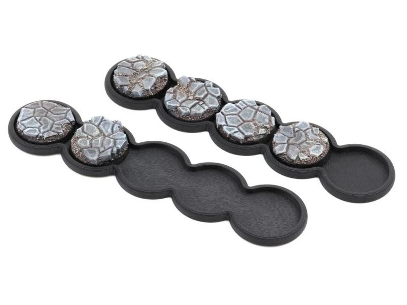 Tabletop Art Movement Tray Rounded Edge 25 mm 5 s Bar – Schwarz 2 Stk. 4 Tabletop Art Movement Tray Rounded Edge 25 mm 5 s Bar – Schwarz 2 Stk. – Bild 2