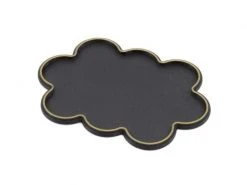 Tabletop Art Movement Tray Rounded Edge 25 mm 10 s Cloud – Gold