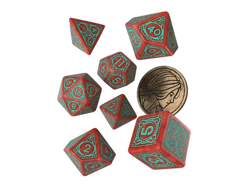 Q Workshop RPG-Würfelset The Witcher – Triss: Merigold the Fearless (7) 3 Q Workshop RPG-Würfelset The Witcher – Triss: Merigold the Fearless (7)