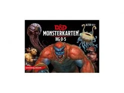 Dungeons & Dragons Spielkarten D&D Monsterkarten HG 0-5 -DE-