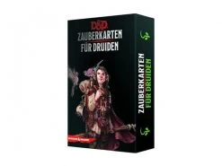 Dungeons & Dragons Spielkarten D&D Zauberkarten für Druiden -DE-