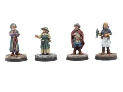 Tabletop Art Miniaturen-Set Townsfolk Merchants Set 2 4 Stk.