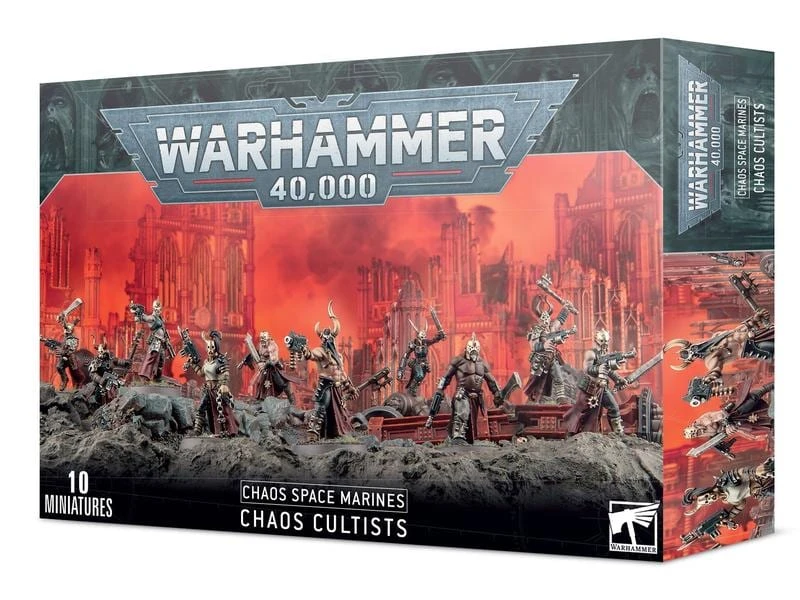 Games Workshop Figurenset Warhammer 40.000 Chaoskultisten 3 Games Workshop Figurenset Warhammer 40.000 Chaoskultisten