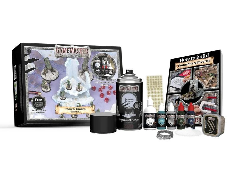 The Army Painter Gelände Gamemaster: Snow & Tundra Terrain Kit 3 The Army Painter Gelände Gamemaster: Snow & Tundra Terrain Kit