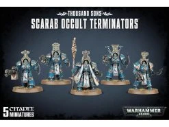Games Workshop Figurenset WH40K Thousand Sons Scarab Occult Terminators