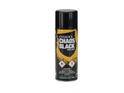 Games Workshop Farbe Citadel Spray: Chaos Black 400 ml