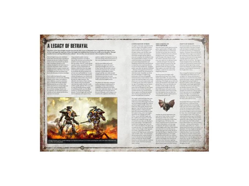 Games Workshop Codex Warhammer 40.0000: Chaos Knights 4 Games Workshop Codex Warhammer 40.0000: Chaos Knights – Bild 2