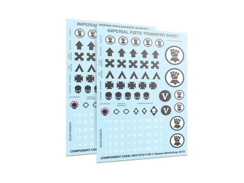 Games Workshop Upgrades WH40K Imperial Fists Primaris + Abziehbilderbögen 5 Games Workshop Upgrades WH40K Imperial Fists Primaris + Abziehbilderbögen – Bild 3