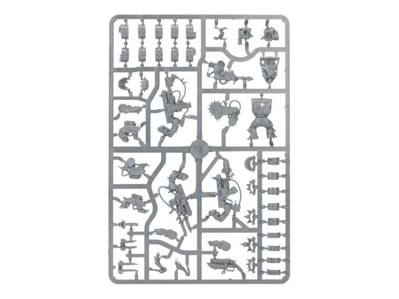 Games Workshop Figurenset Warhammer 40.000 Ork Nobz 4 Games Workshop Figurenset Warhammer 40.000 Ork Nobz – Bild 2