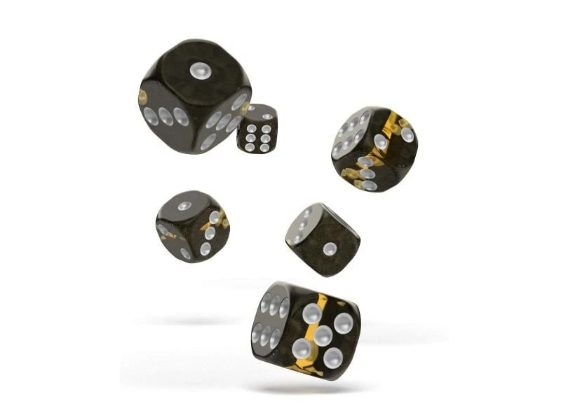 Oakie Doakie Dice 16mm Enclave: Amber 4 Oakie Doakie Dice 16mm Enclave: Amber – Bild 2