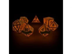 Oakie Doakie Dice RPG-Dice Set: Golden Princess Glow in the Dark -Pen and Paper Verkäufe 57498111 xxl