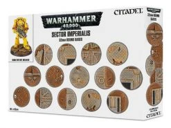 Games Workshop Rundbases Sector Imperialis 32 mm