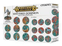 Games Workshop Rundbases Shattered Dominion 25 & 32 mm